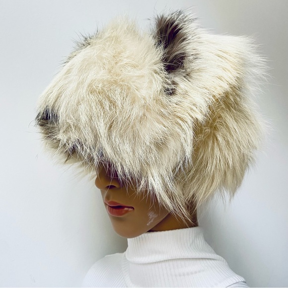Real mixed fur hat - Picture 3 of 7